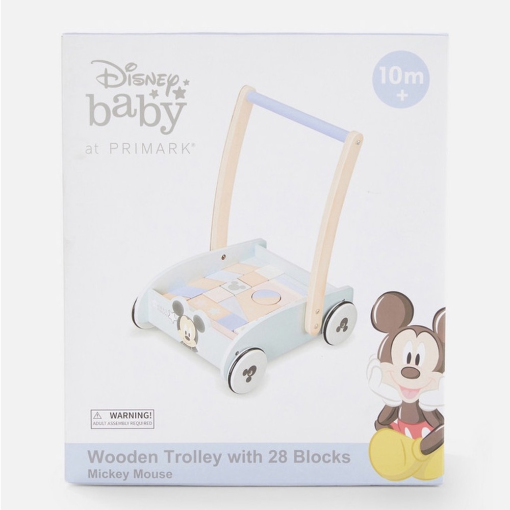 Disney's Mickey Mouse Wooden Trolley Toy - Picture 4 of 4